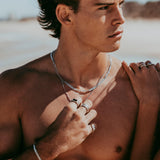 V-day Sets -  Drifter & Onyx - Silver