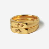 ROSA STACKERS | GOLD