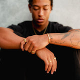 ROSA STACKERS | GOLD