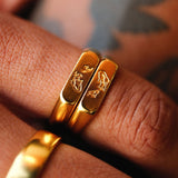 KOI STACKERS | GOLD